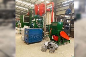 300-400kg/H Medical Blister Pack Recycling Machine Sold To Australia