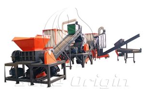 500kg/H Copper Aluminum Radiator Recycling Machine Installed In Malaysia